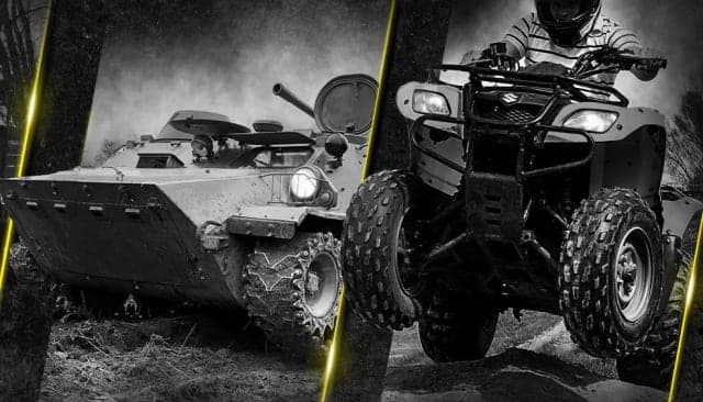 Conduite de Tank & Quad