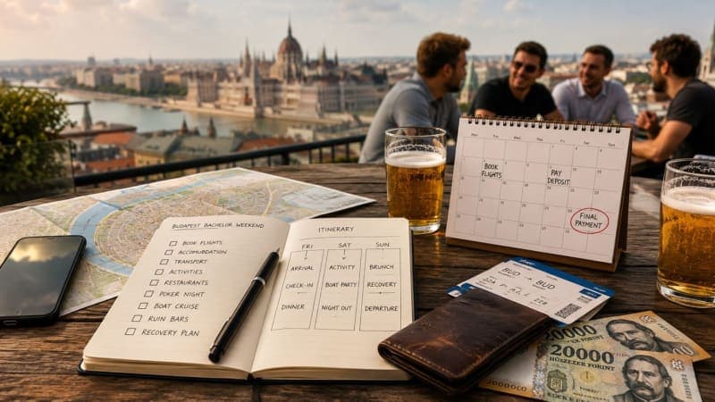 Comment organiser un EVG à Budapest : le guide