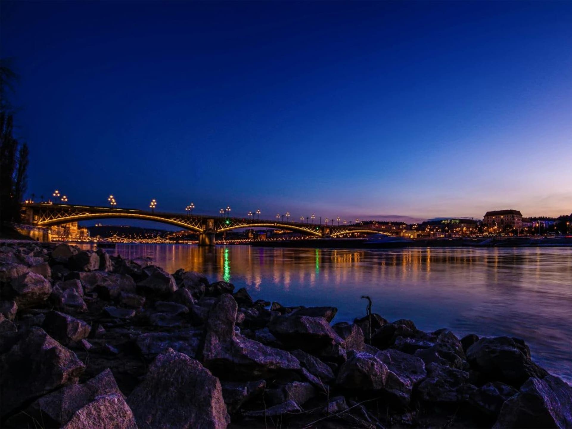 Groupe d'amis en EVG à Budapest