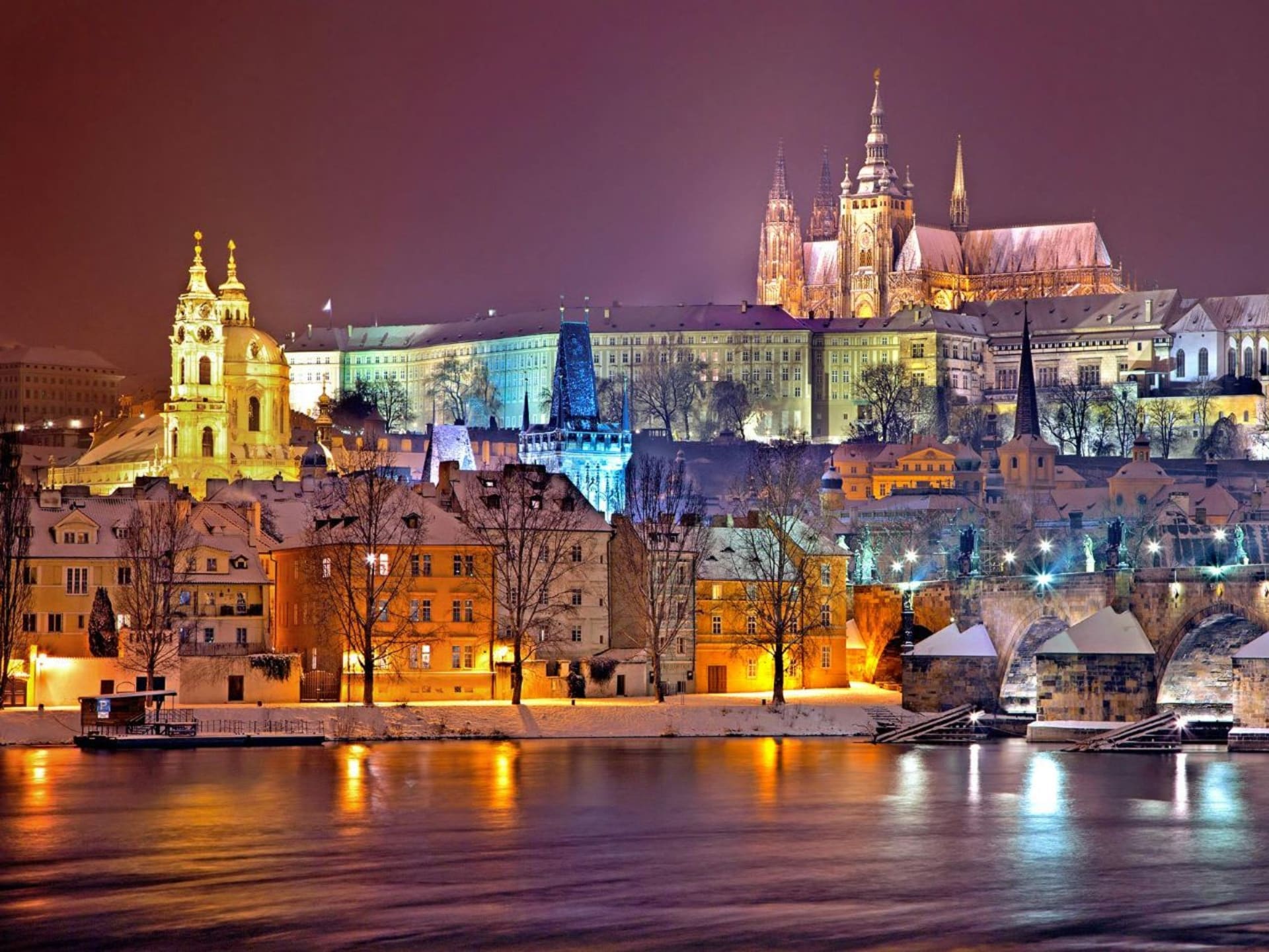 Groupe d'amis en EVG à Prague