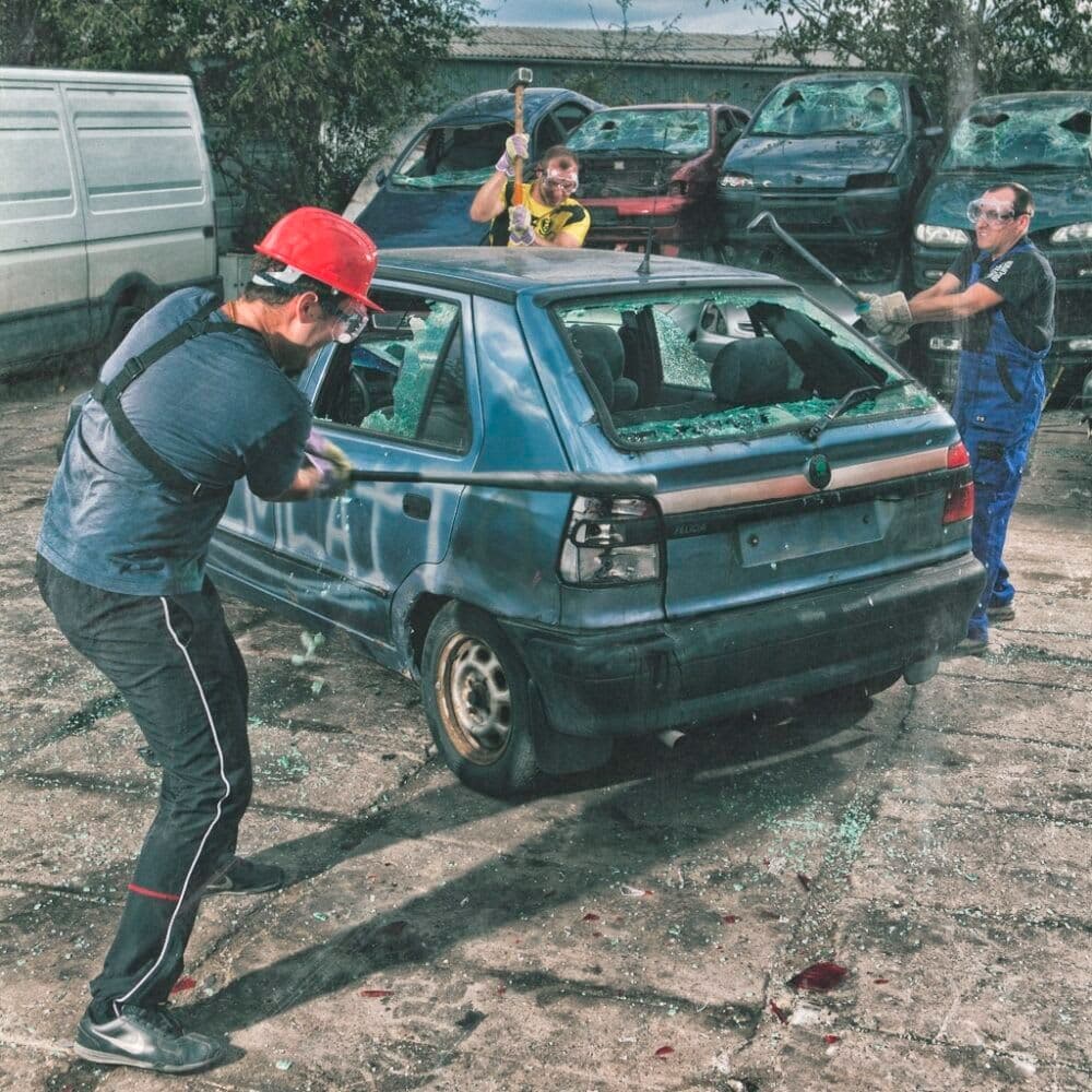 Destruction de voiture
